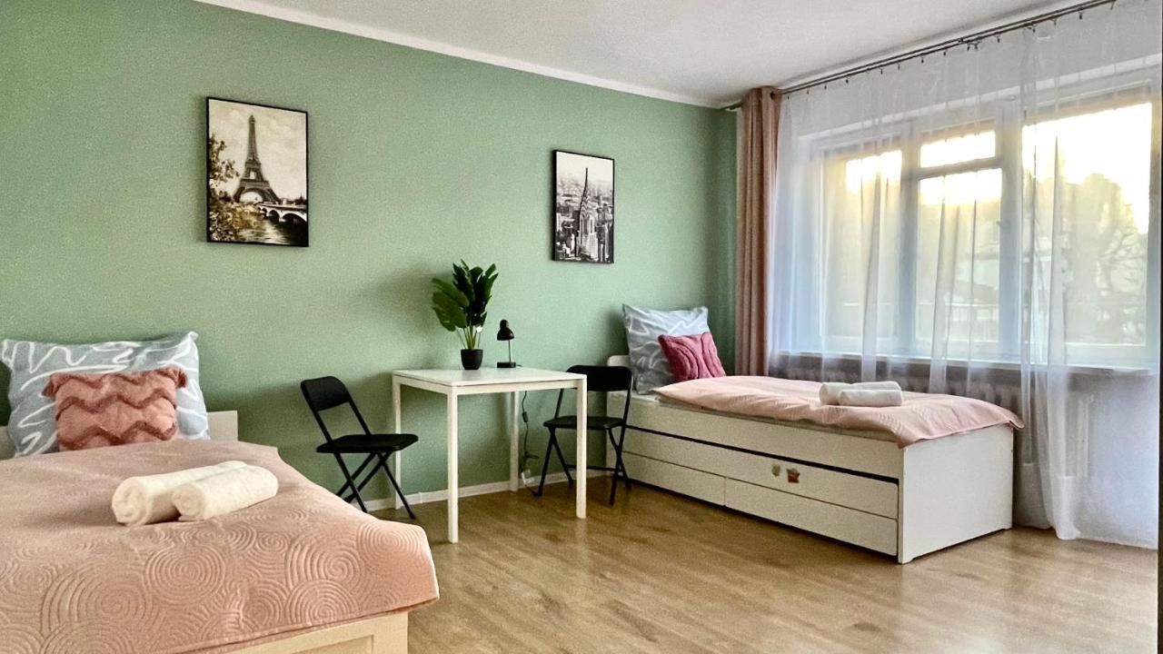 Beautiful Rooms In Szczecin - Parking Gratis Bagian luar foto